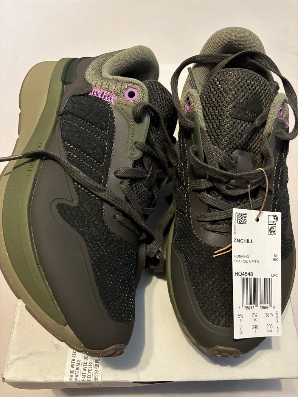 Adidas ZNCHILL Shoes Size 7